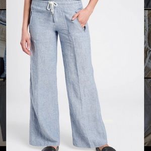 ATHLETA Cabo Linen Wide Leg Pant